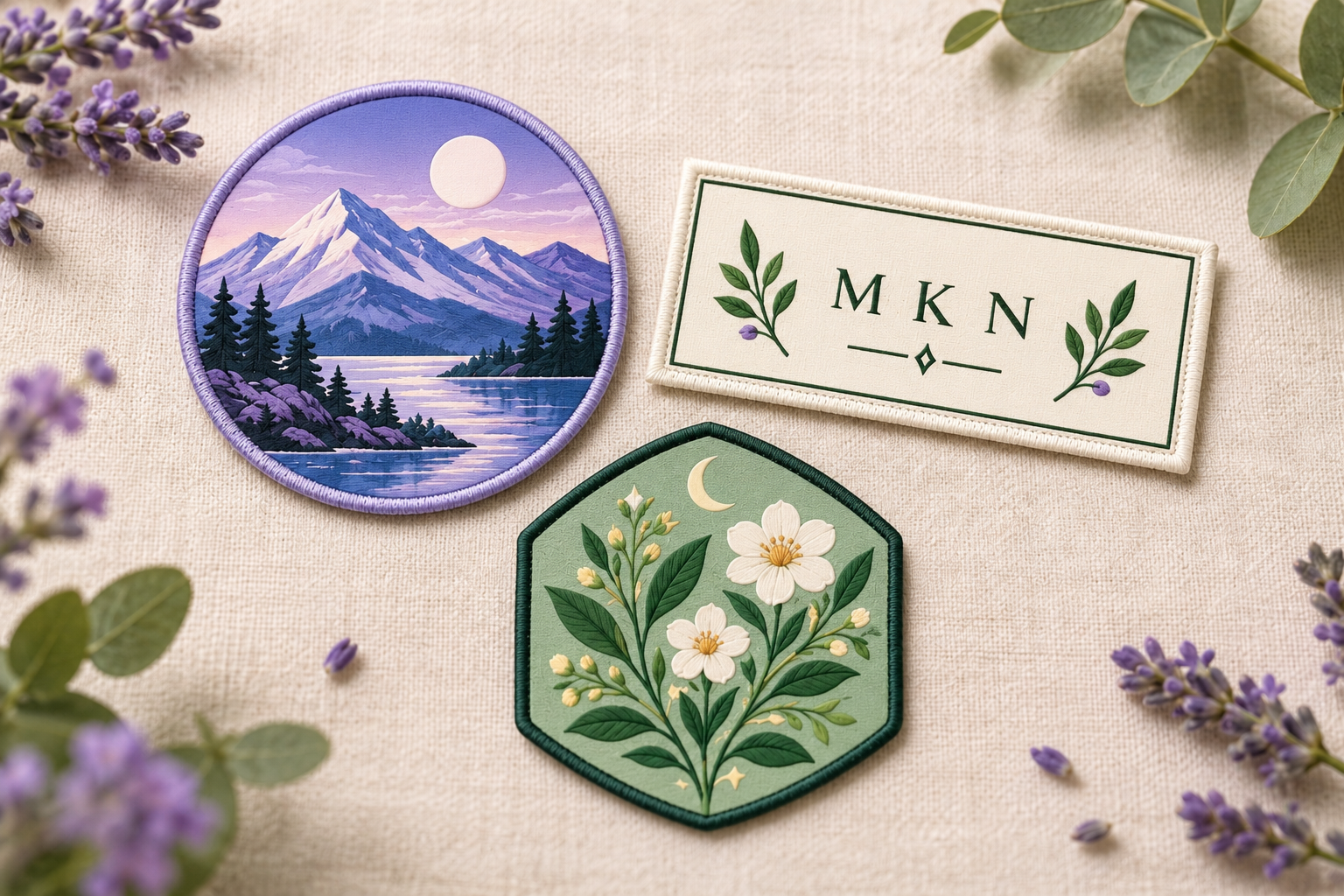Woven patches